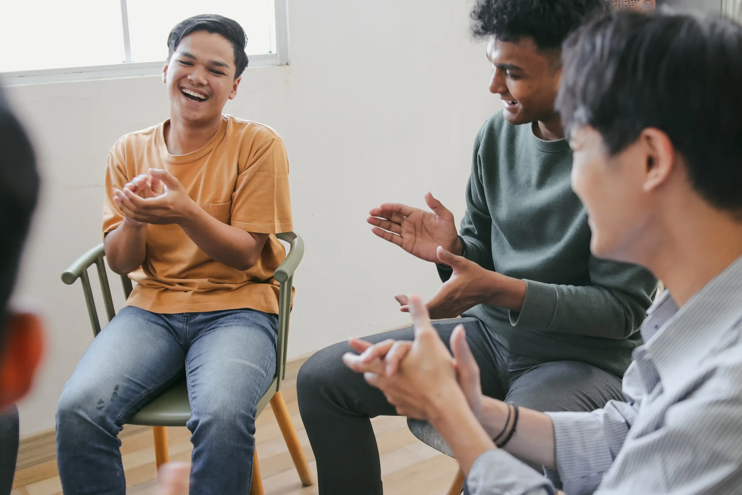 Group of diverse people applauding to themselves a 2026 01 09 11 54 02 utc scaled